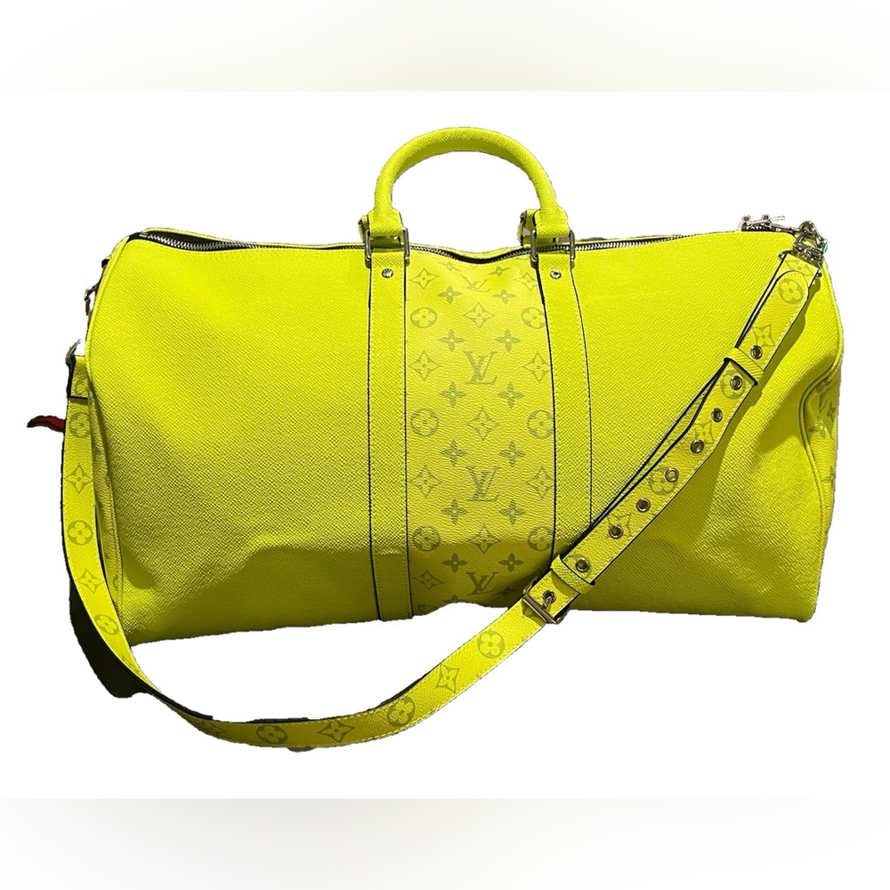 Vibrant Yellow Travel Bag